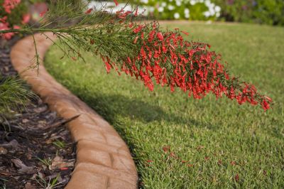 Flowerbed Curbing Installation