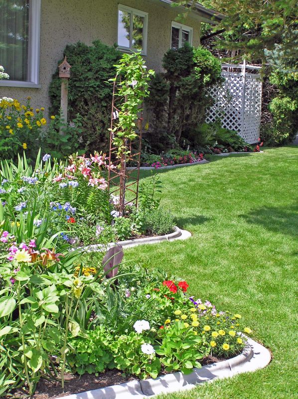 Garden Curbing Installation